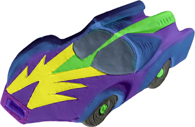 Zoom Race car Plaster Plaque