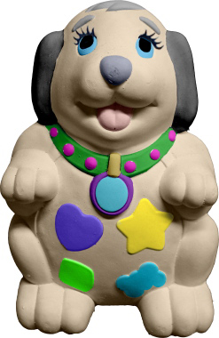 Patches Puppy Plaster Plaque