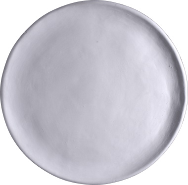 Plain Round Plate Plaster Plaque