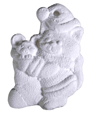 Kitten with Stocking Ornament