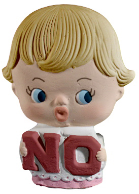 NO Plaster Candleholder