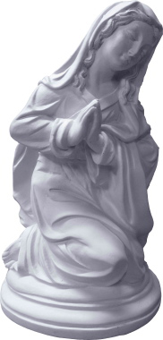 Mary Nativity Statue