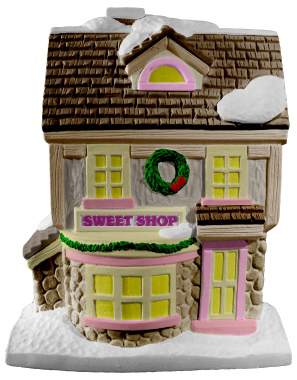 Sweet Shop Wall Plaster Plaque