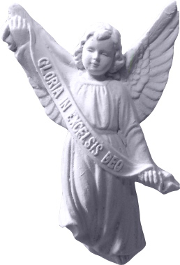 Gloria Manger Angel Plaque