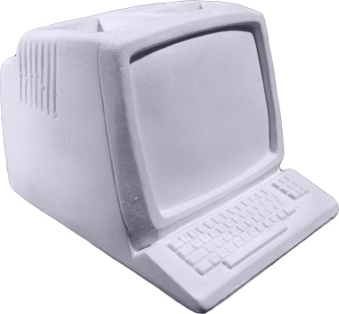 Computer Desk Sorter Plaster Pencil Holder