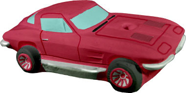 Car Plaster Pencil Holder Small