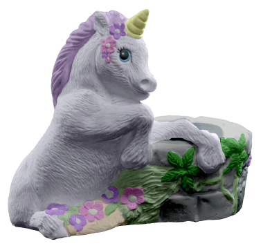 Unicorn Plaster Paper Clip Holder