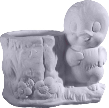 Chick Plaster Pencil Holder