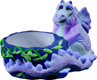 Cute Dragon Plaster Clip Holder