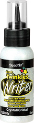 Craft Twinkles Glitter Paint Writer Crystal DecoArt