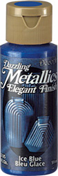 Dazzling Metallics Paint Ice Blue DecoArt