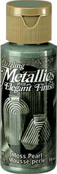 Dazzling Metallics Paint Moss Pearl DecoArt