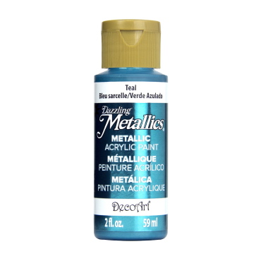 Dazzling Metallics Paint Peacock Pearl DecoArt