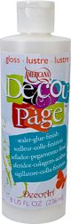 Decoupage Gloss 8 oz Decoart
