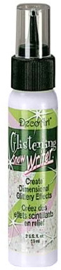Glistening Snow Writer DecoArt