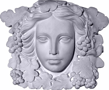 Bacchi Plaster Plaque