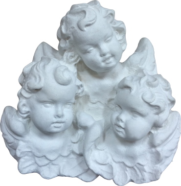 Three Cherub Plaque