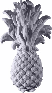 Pineapple Plaster Plaque