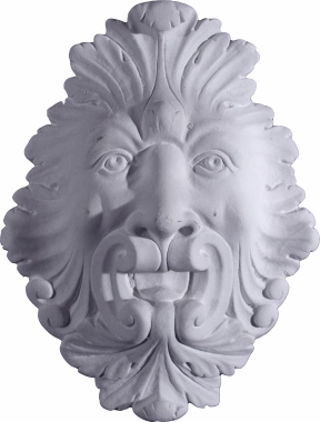 Leaf Man Plaster Plaque Large