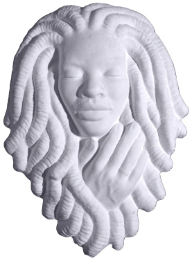 Rastafarian Plaster Plaque
