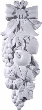 Hanging Fruit Plaster Plaque