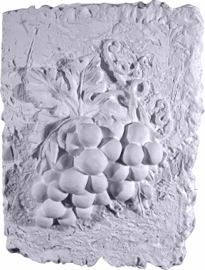 Grapes Plaster Plaque