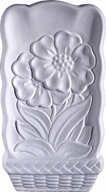 Wild Flower Plaster Plaque