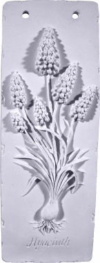 Hyacinth Plaster Plaque