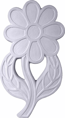 Daisy left Plaster Plaque
