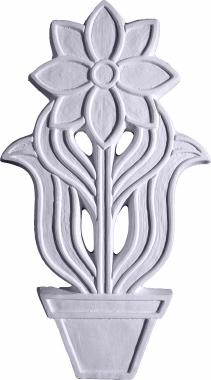 Daisy in Pot Plaster Plaque