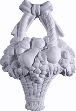 Fruit Basket Plaster Plaque