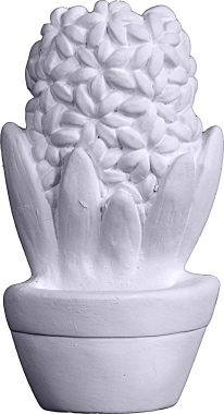 Hyacinth with Pocket Vase Plaster Plaque