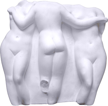 Three Graces Wall Plaque