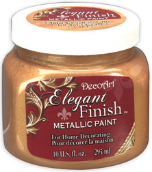 Elegant Finishes Metallic Paint Emperors Gold DecoArt