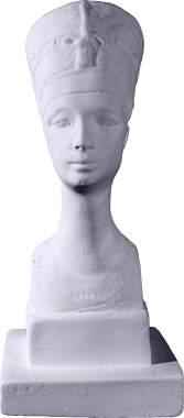 Nefertiti Plaster Statue Small