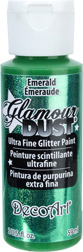 Glamour Dust Glitter Paint Emerald  DecoArt