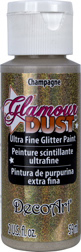 Glamour Dust Glitter Paint Champagne  DecoArt