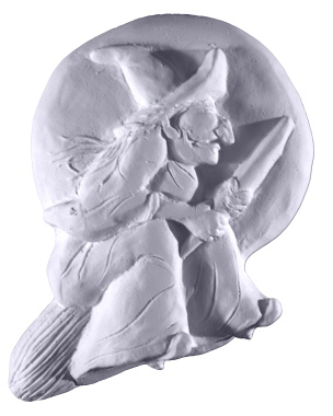  Moonlight Witch Plaster Plaque