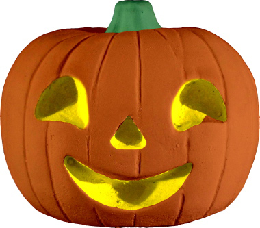Jack O Lantern Plaster Statue