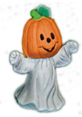 Pumpkin Head Statue