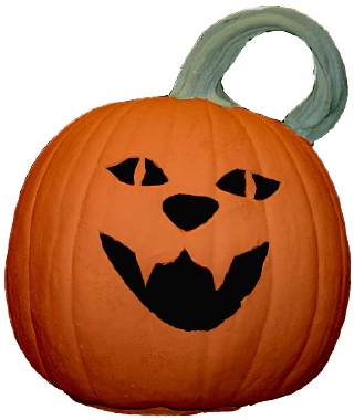 Tabitha Jack O Lantern Plaster Lightup Statue