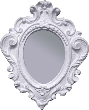 Millennium Plaster Mirror