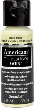 Multi Surface Satin Paint Vanilla Shake DecoArt