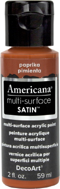 Multi Surface Satin Paint Paprika DecoArt