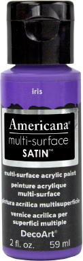 Multi Surface Satin Paint Paint Iris DecoArt