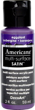 Multi Surface Satin Paint Eggplant DecoArt