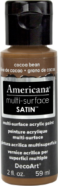 Multi Surface Satin Paint Cocoa Bean DecoArt