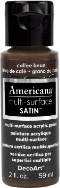 Multi Surface Satin Paint Coffee Bean DecoArt