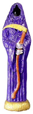 Slim Grim Reaper Plaster Statue