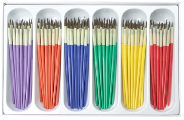 Soft Natural Brush Set 144 pc - Royal Langnickel